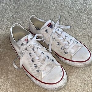Converse white sneakers